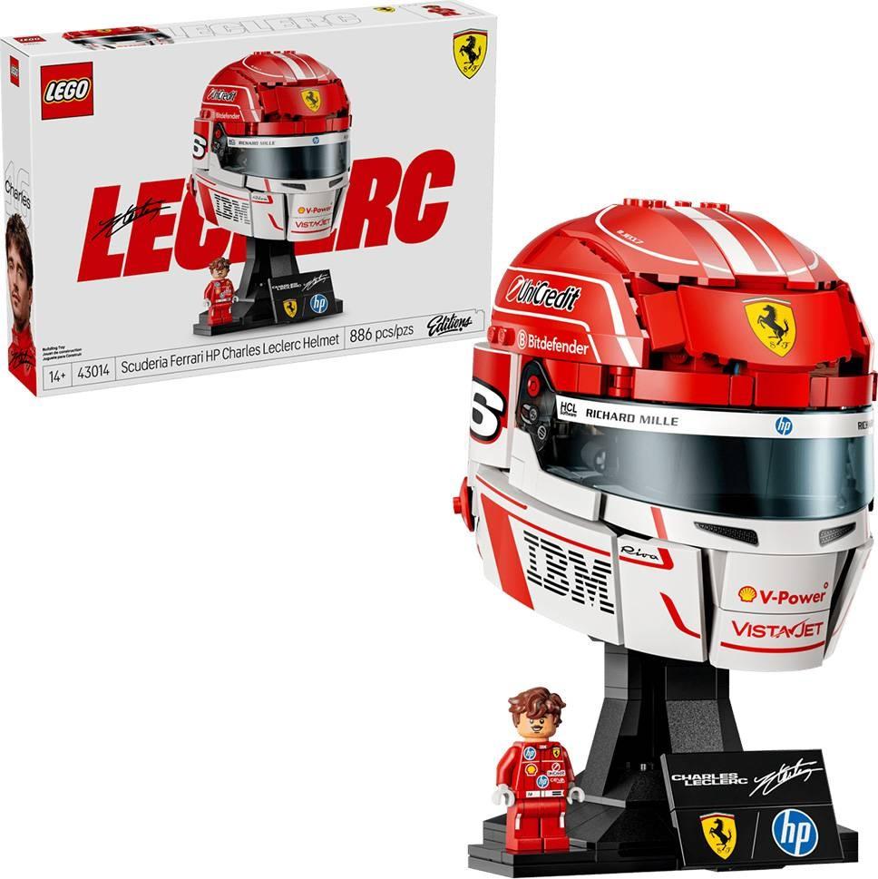LEGO Editions F1: Capacete Scuderia Ferrari HP de Charles Leclerc - LEGO