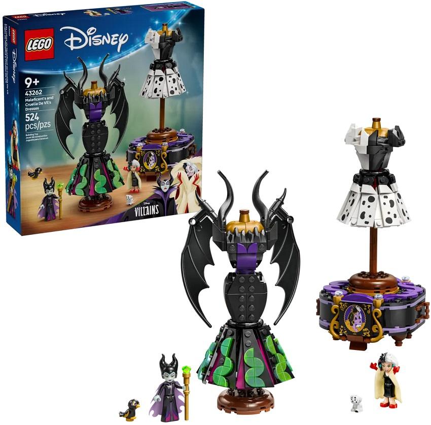 LEGO Disney: Vestidos da Maléfica e da Cruella De Vil - LEGO