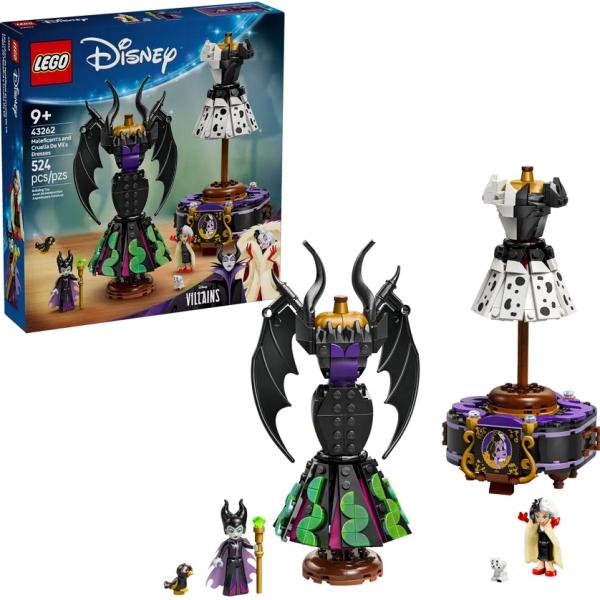 LEGO Disney: Vestidos da Maléfica e da Cruella De Vil - LEGO