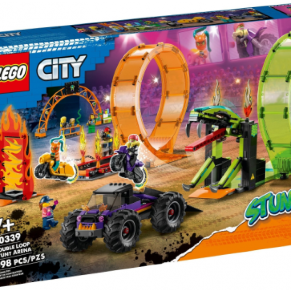 LEGO City Stuntz Arena de Acrobacias com Loop Duplo - LEGO