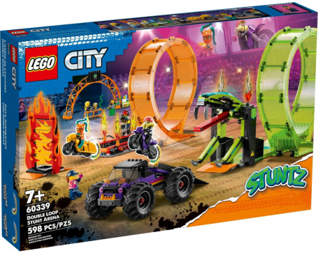 LEGO City Stuntz Arena de Acrobacias com Loop Duplo - LEGO
