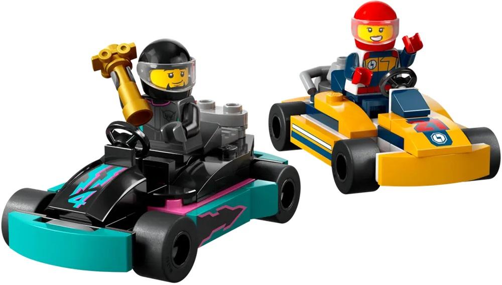 LEGO City: Carros de Karting e Pilotos - LEGO