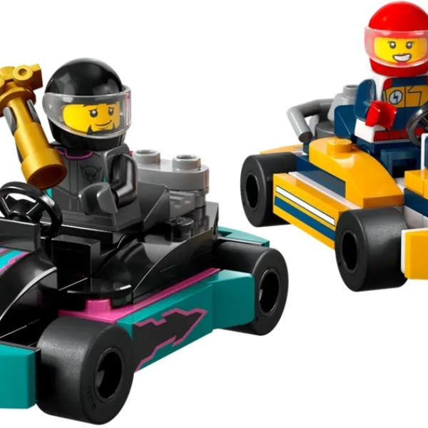 LEGO City: Carros de Karting e Pilotos - LEGO