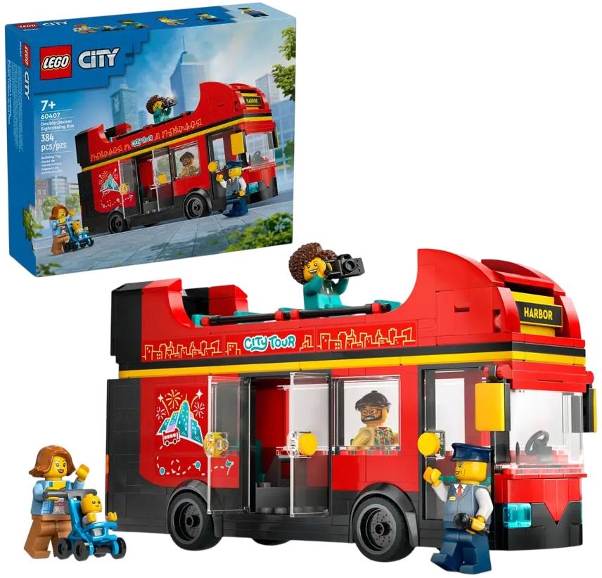 LEGO City: Red Double - Decker Sightseeing Bus - LEGO