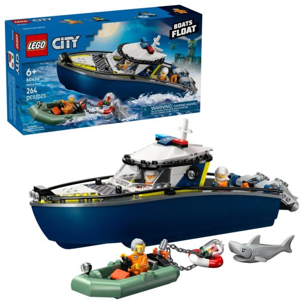 LEGO City: Perseguição com Barco da Polícia - LEGO