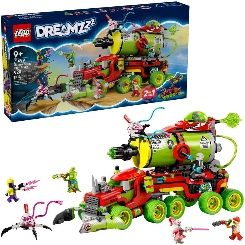 LEGO Dreamzzz: Camião de Spray de Tinta do Mateo - LEGO