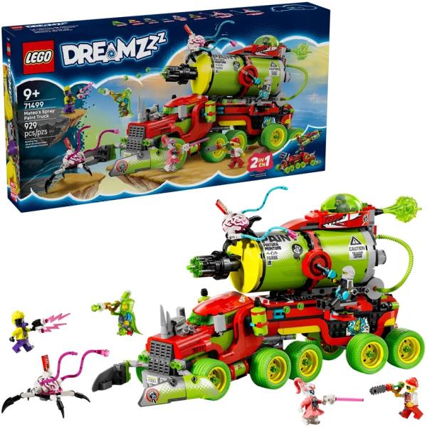 LEGO Dreamzzz: Camião de Spray de Tinta do Mateo - LEGO