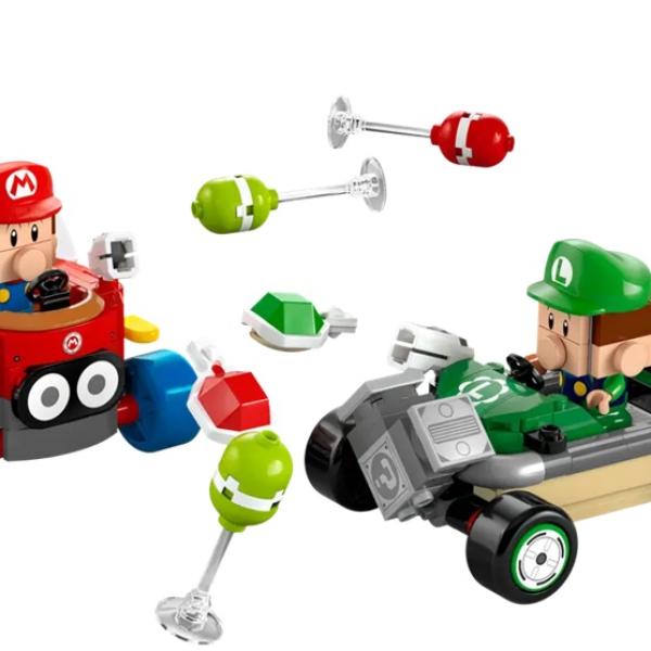 LEGO Mario Kart: Mario Bebé contra Luigi Bebé - LEGO