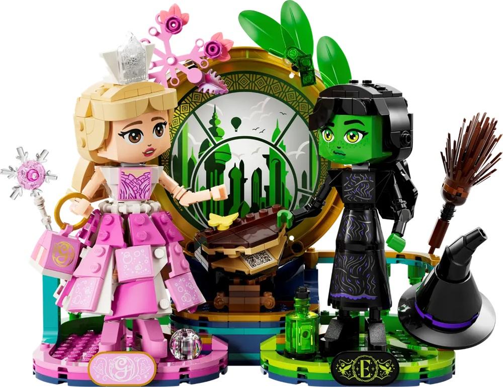 LEGO Wicked: Figuras de Elphaba e Glinda - LEGO
