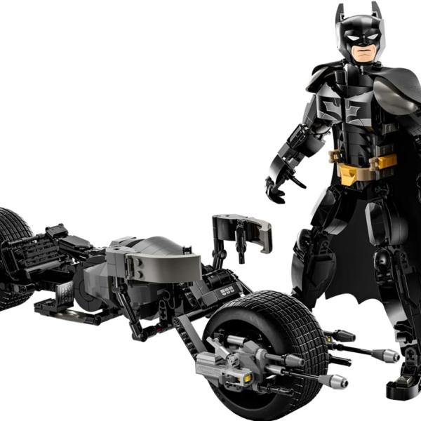 LEGO Batman: Figura de Construção do Batman e Mota Bat - Pod - LEGO