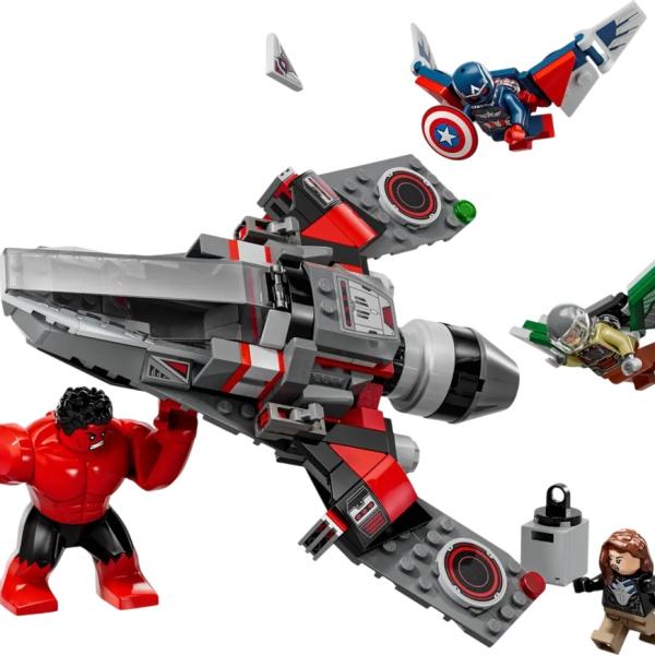 LEGO Mavel: Capitão América contra Red Hulk - LEGO