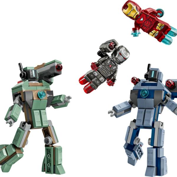LEGO Marvel: Iron Man e Máquina de Guerra contra Drones Hammer - LEGO