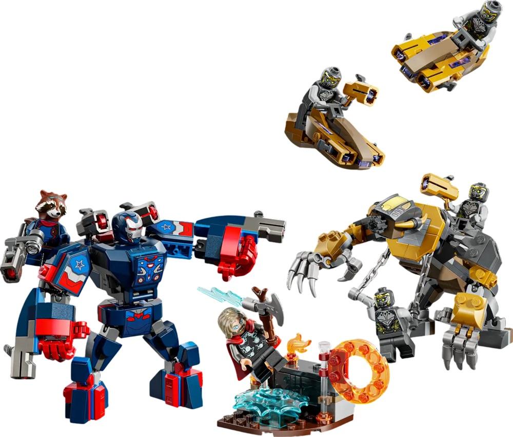 LEGO Marvel: Vingadores Endgame Thor VS Chitauri - LEGO