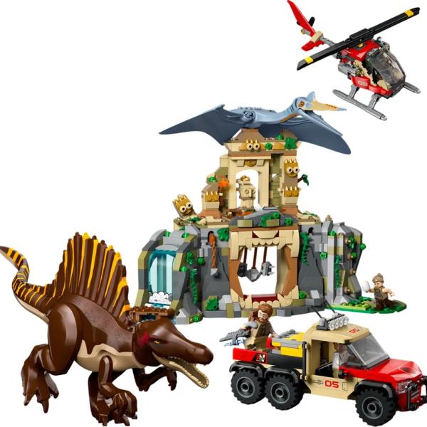 LEGO Jurassic World: Missão Aérea com Espinossauro e Quetzalcoatlus - LEGO