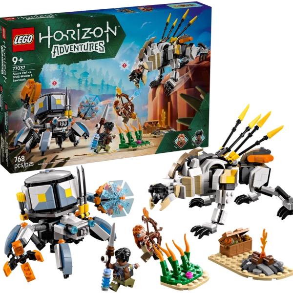 LEGO Horizon: Aloy e Varl contra Carapaça e Dentes de Serra - LEGO