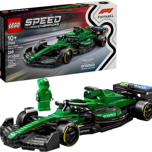 LEGO Speed Champions: Carro de Corrida Aston Martin Aramco F1 AMR24 - LEGO