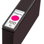 Tinteiro Compativel Lexmark 100 XL Magenta
