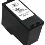 Tinteiro Compativel Lexmark Nº 32 (18CX032E) - Preto