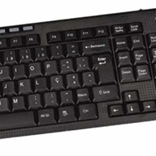 Pack Teclado + Rato Basic Fit USB PT (Preto) - LIFETECH