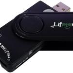 Leitor Cartões de Cidadão All In One Pen USB 2.0 (Preto) - LIFETECH