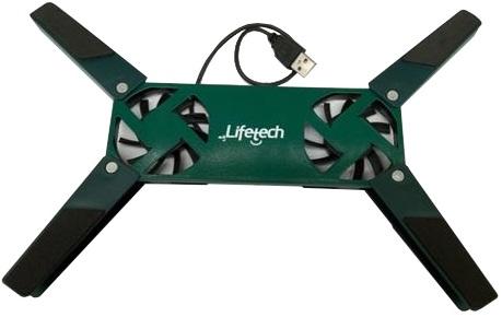 Base de Refrigeração USB p/ Portáteis 10~15 (Verde) - LIFETECH