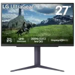 Monitor Gaming UltraGear Nano IPS 27 27GS85Q - B Quad HD (Preto) - LG