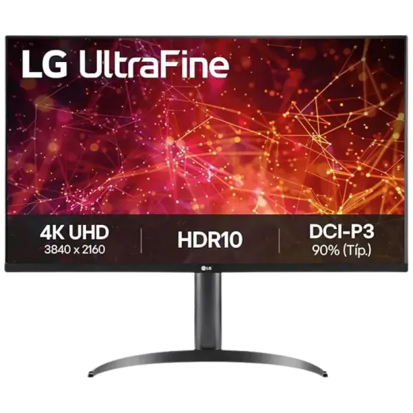Monitor Professional LG UltraFine 32UR550K - B 31.5" 4K 60HZ 4ms HDMI e DP Multimídia Regulável em altura