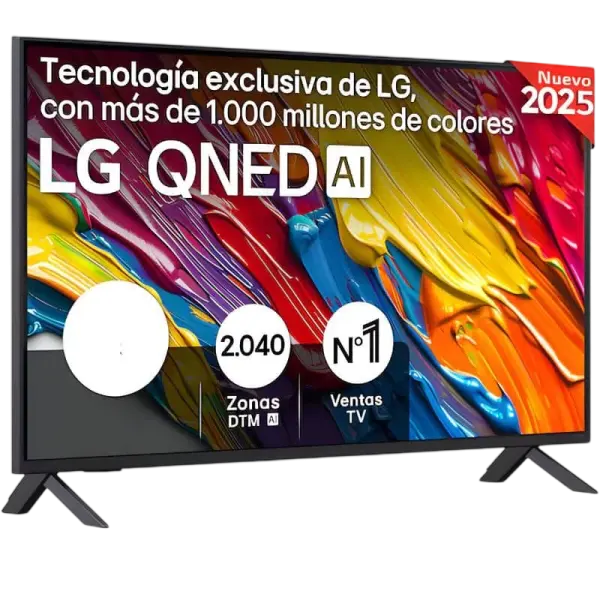 Smart TV QNED 55 55QNED82A6B (2025) 4K Ultra HD Wi - Fi (Preto) - LG