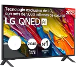 Smart TV QNED 55 55QNED82A6B (2025) 4K Ultra HD Wi - Fi (Preto) - LG
