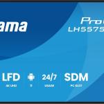 Monitor LFD IPS ProLite 55 LH5575UHS - B2AG 4K Ultra HD (Preto) - IIYAMA
