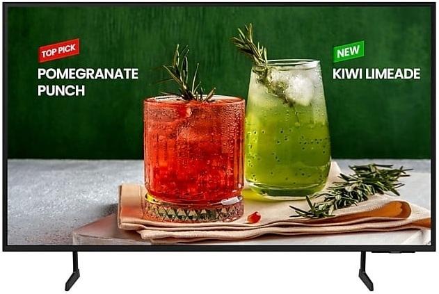 Painel de Apresentação BE55D - H 55 LED Wi - Fi 4K Ultra HD (Preto) - SAMSUNG