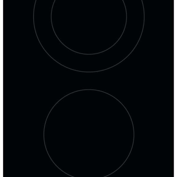 Placa Vitrocerâmica Serie 300 Domino LHR3233CK 2 Zonas 2900W (Preto) - ELECTROLUX