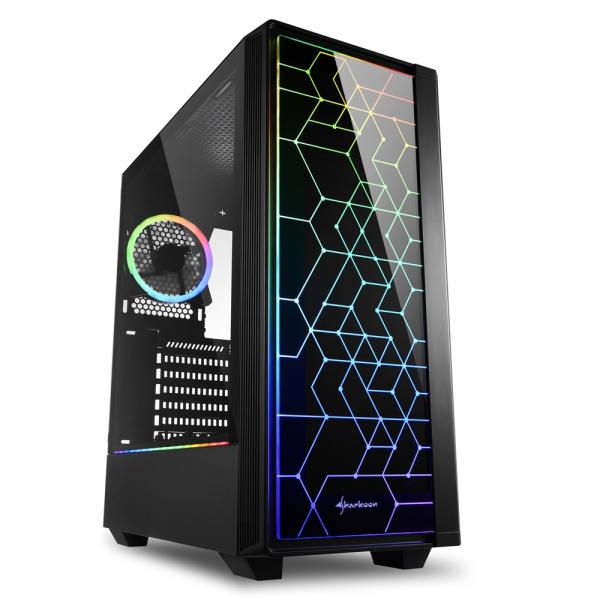Caixa ATX LIT 100 (Preto) - SHARKOON
