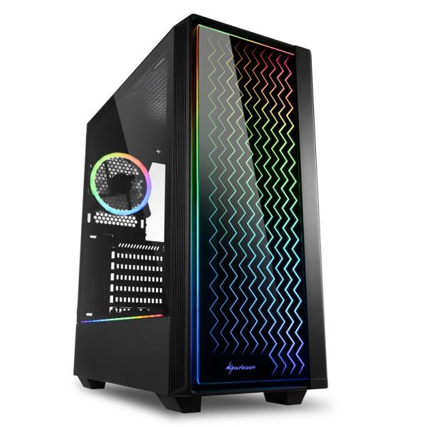 Caixa ATX LIT 200 RGB (Preto) - SHARKOON