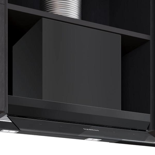 Exaustor de Encastre iQ500 LJ67BDP60 433m³/h (Preto) - SIEMENS