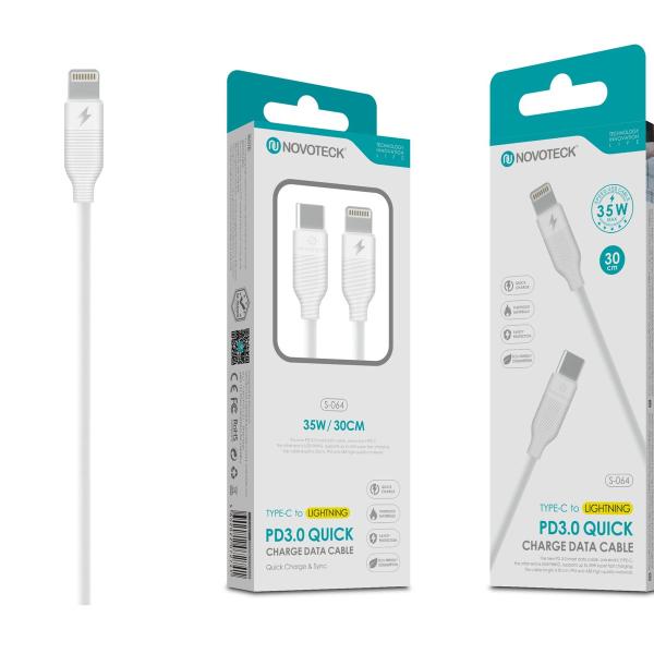 Mini Cabo PD 27W Type-C to Lightning 0.3M S-064