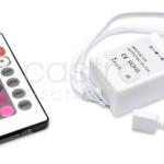 Controlador de Fita de LEDs RGB (72W) c/ Comando à Distância