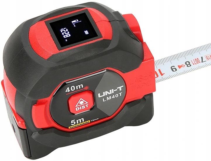 Fita Métrica + Laser c/ Display LCD 1,2 - UNI - T