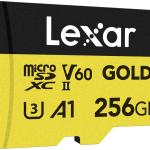 Cartão de Memória Professional Gold 256GB MicroSDXC UHS - II - LEXAR