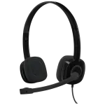 Auscultadores Headset H151 (Preto) - LOGITECH
