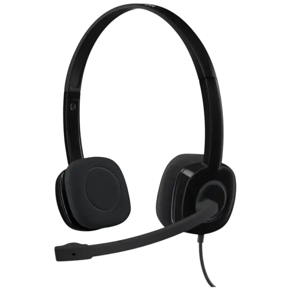 Auscultadores Headset H151 (Preto) - LOGITECH
