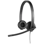 Auscultadores Headset Stereo H570E (Preto) - LOGITECH