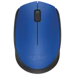 Rato Óptico USB 1000DPI s/ Fios (Preto/Azul) - Logitech M171 RF