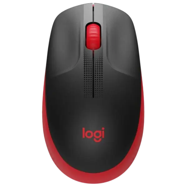 Rato M190 Wireless (Preto/ Vermelho) - LOGITECH
