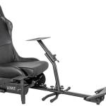 Cockpit Racing Simulator Silverstone (Preto) - LOVIT