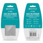 Pano de Polimento em Microfibra Novoteck LP-002 – Dupla Textura, Reutilizável, para Limpeza de Telas de Dispositivos Eletrônicos