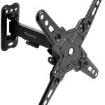 Suporte de Parede Tooq Tilt e Giratório 13" a 43" 66 - 298 mm Max. 20kg Preto