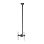 Suporte de Tecto Inclinável e Extensivel p/ TV - LCD - LED 32~55 (Preto) - TooQ