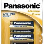 Blister 2 Pilhas Alcalinas 1,5V C / LR14 - PANASONIC