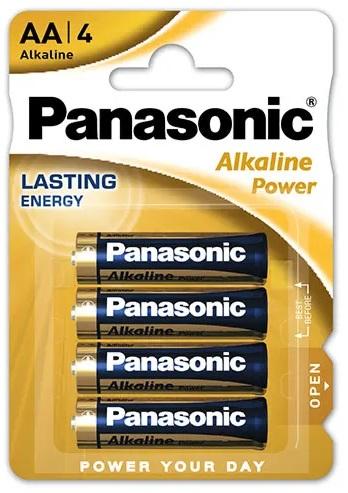 Blister 4x Pilhas Alcalinas AA LR06 - PANASONIC